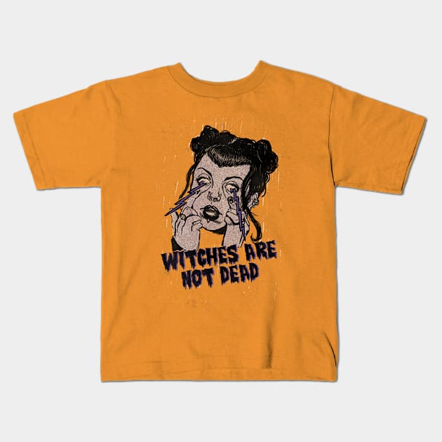 Witchs are not dead Kids T-Shirt by aLouro